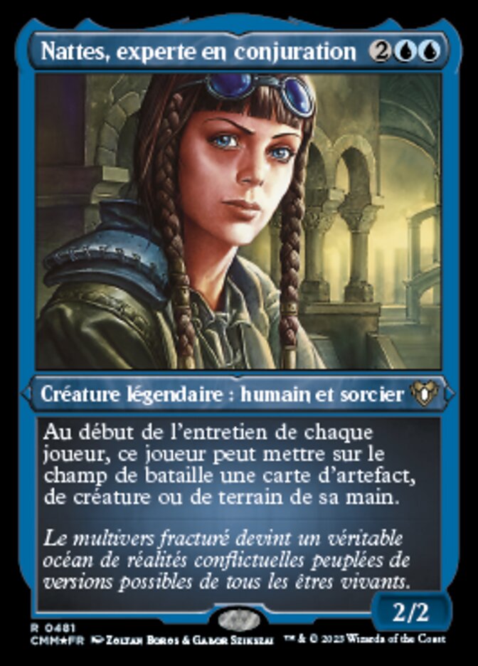 Nattes, experte en conjuration