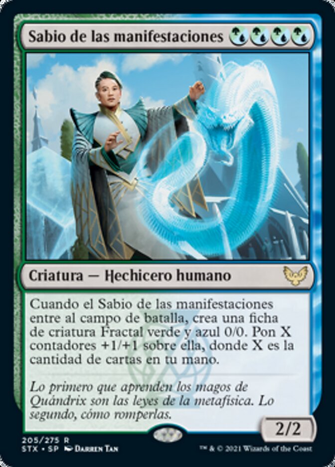 Sabio de las manifestaciones