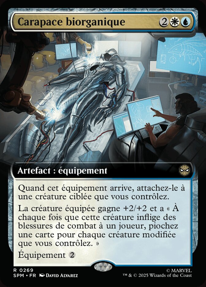 Carapace biorganique
