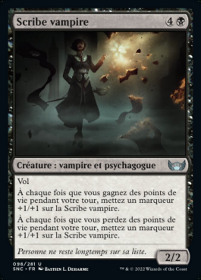 Scribe vampire