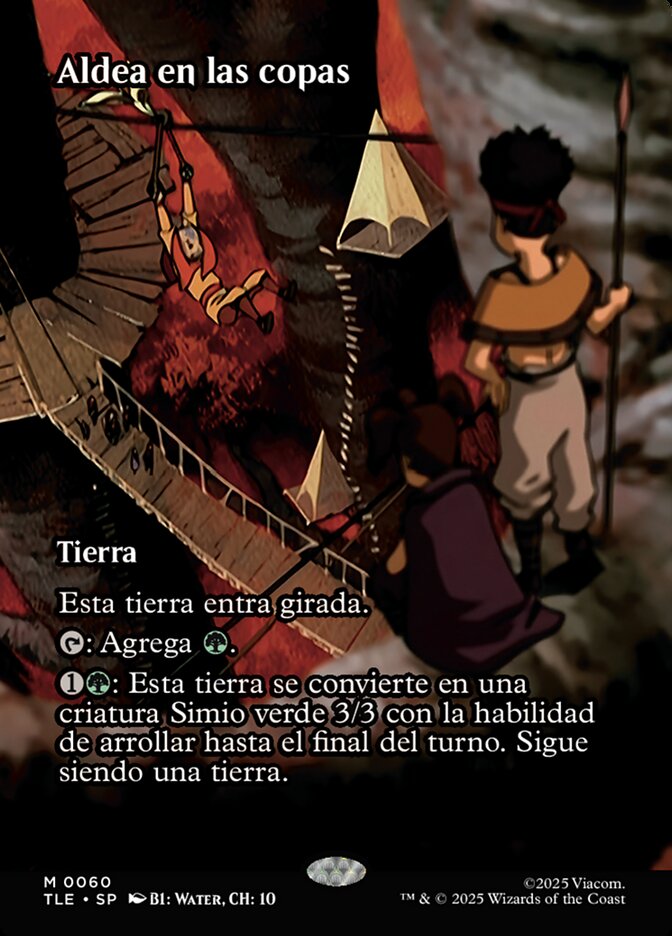 Aldea en las copas
