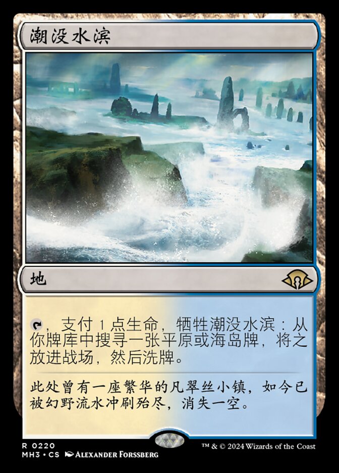 潮没水滨
