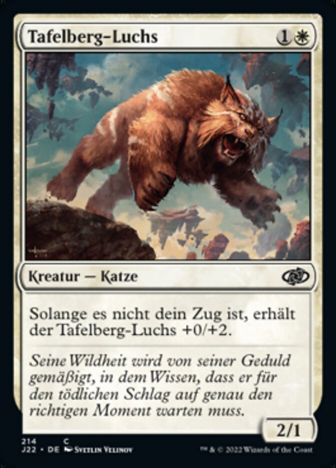 Tafelberg-Luchs
