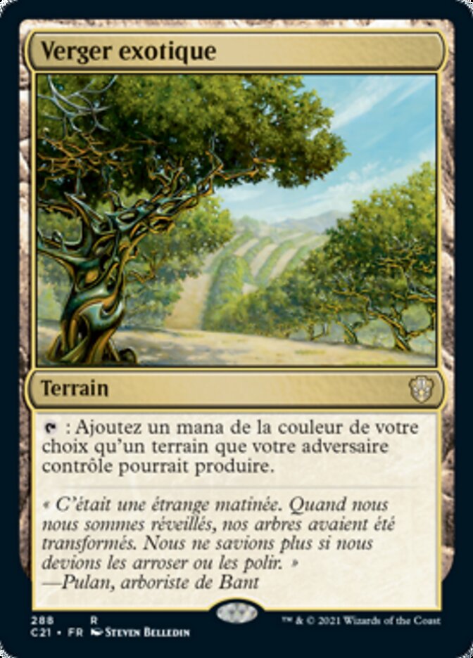 Verger exotique