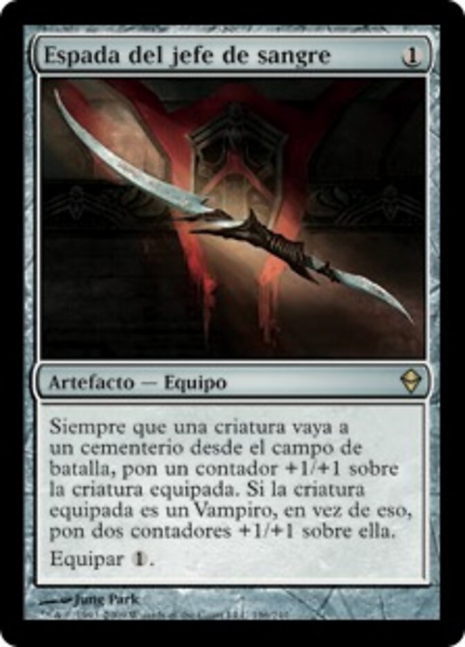 Espada del jefe de sangre