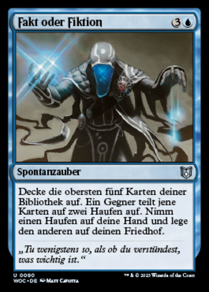 Fakt oder Fiktion
