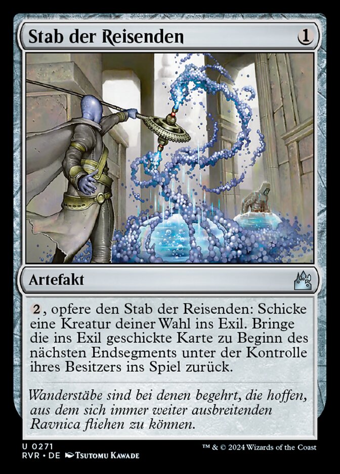 Stab der Reisenden