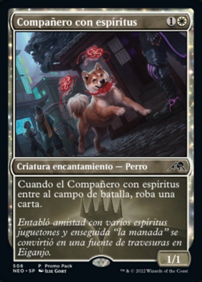 Compañero con espíritus