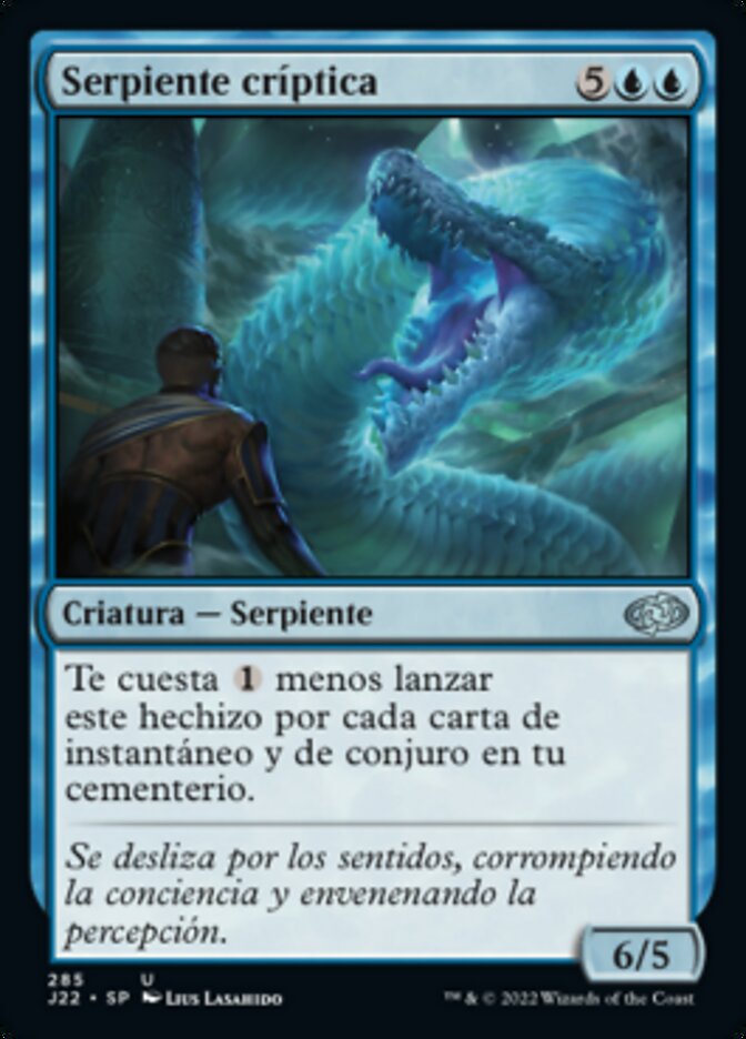 Serpiente críptica