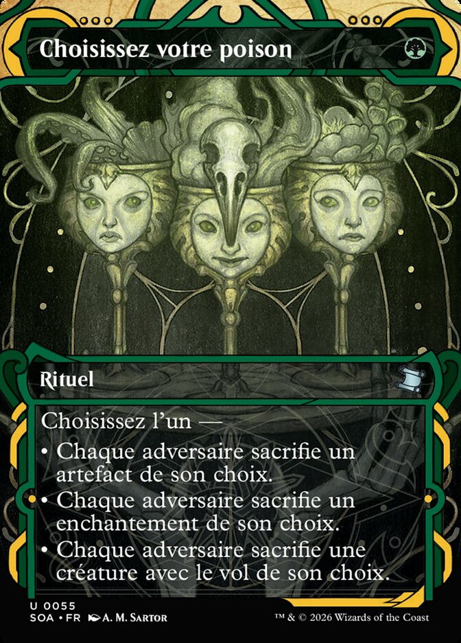Choisissez votre poison