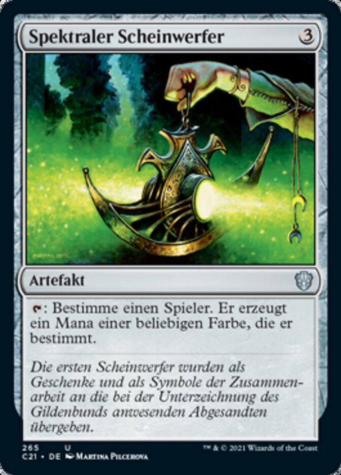 Spektraler Scheinwerfer