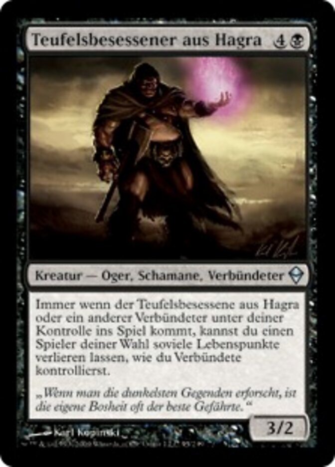 Teufelsbesessener aus Hagra