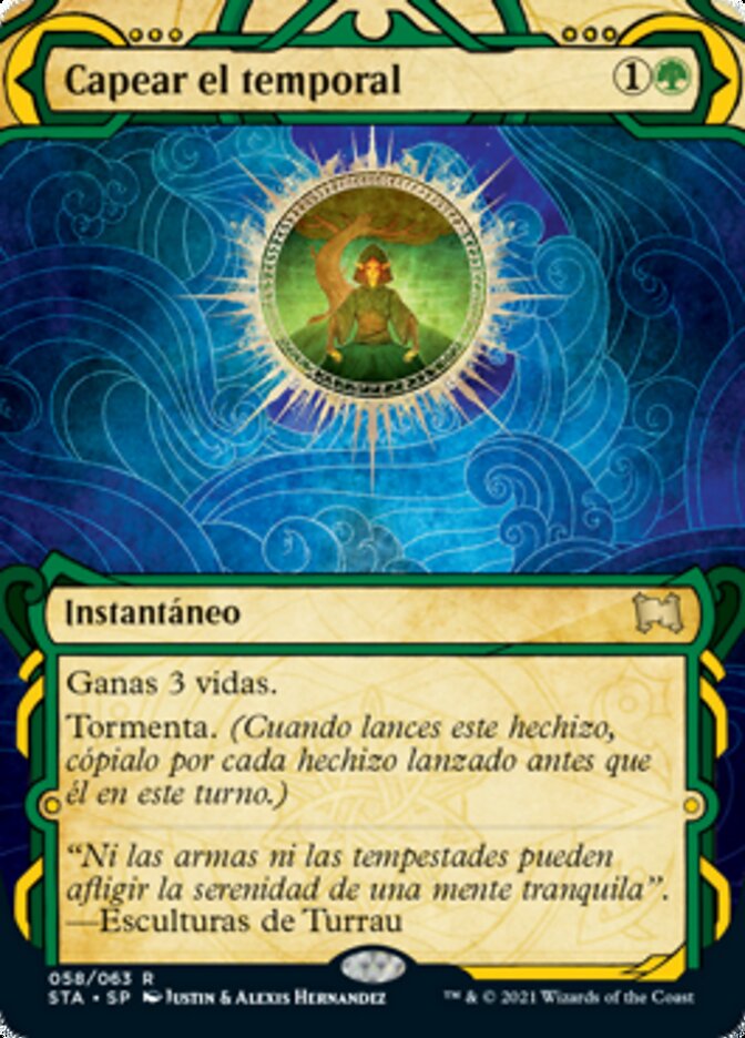 Capear el temporal