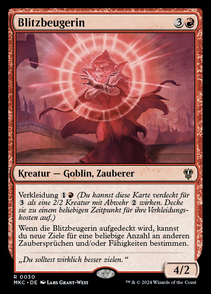 Blitzbeugerin