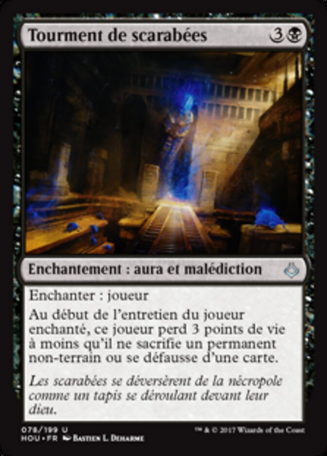 Tourment de scarabées