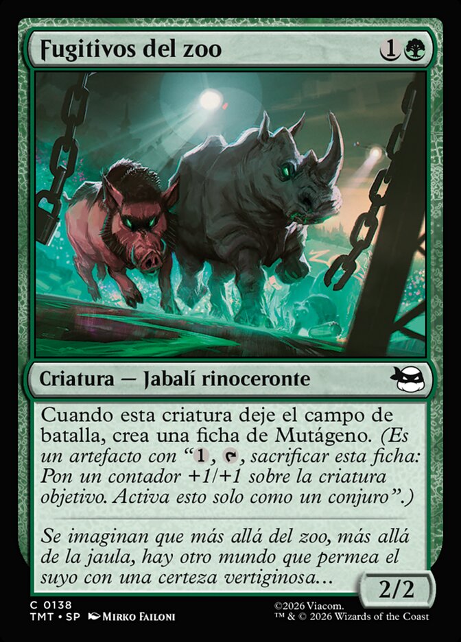 Fugitivos del zoo