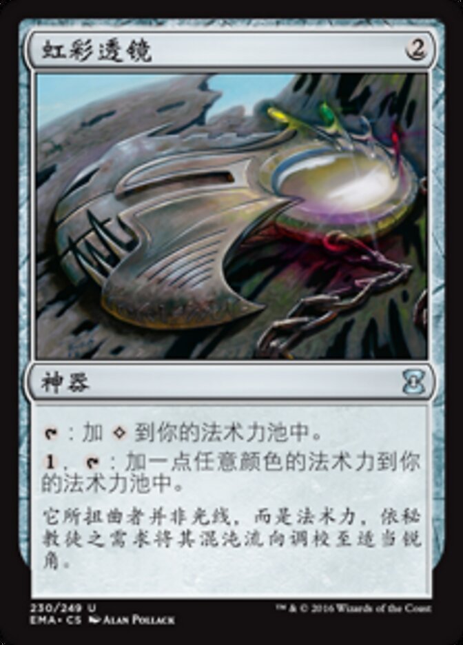 虹彩透镜