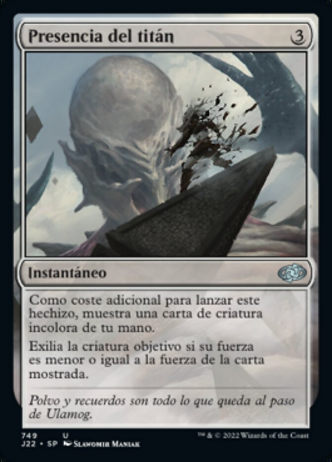 Presencia del titán