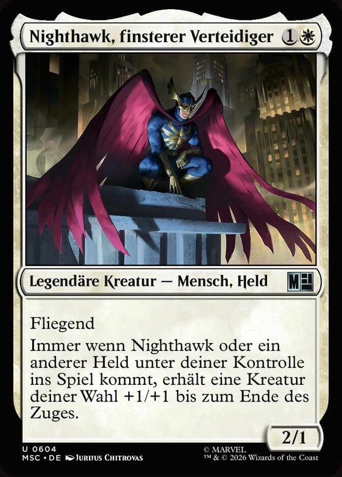 Nighthawk, finsterer Verteidiger