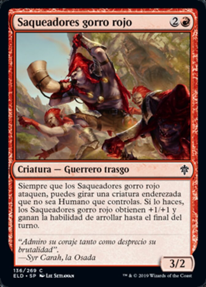 Saqueadores gorro rojo