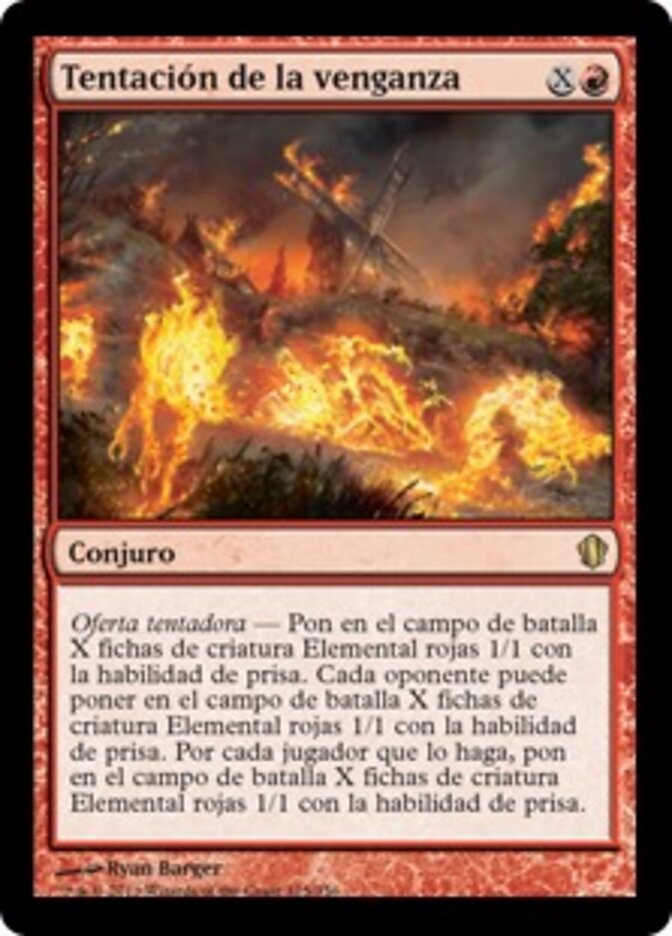 Tentación de la venganza