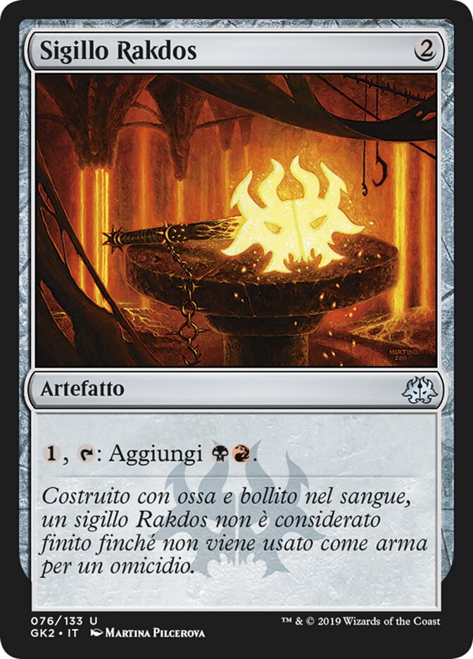 Sigillo Rakdos