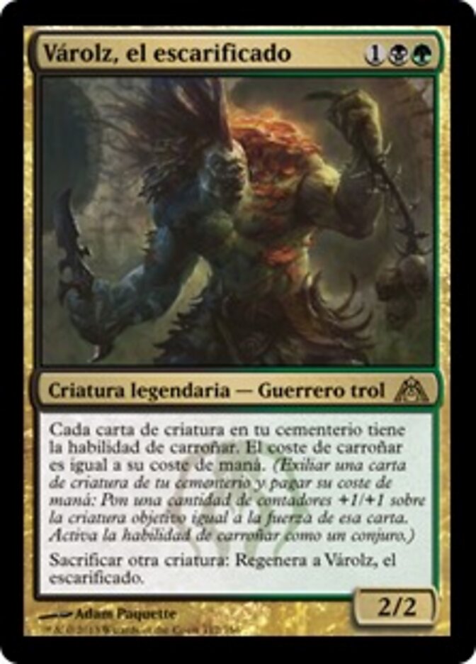 Várolz, el escarificado