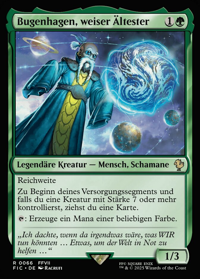 Bugenhagen, weiser Ältester