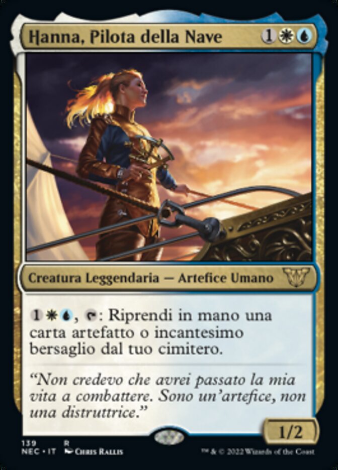 Hanna, Pilota della Nave