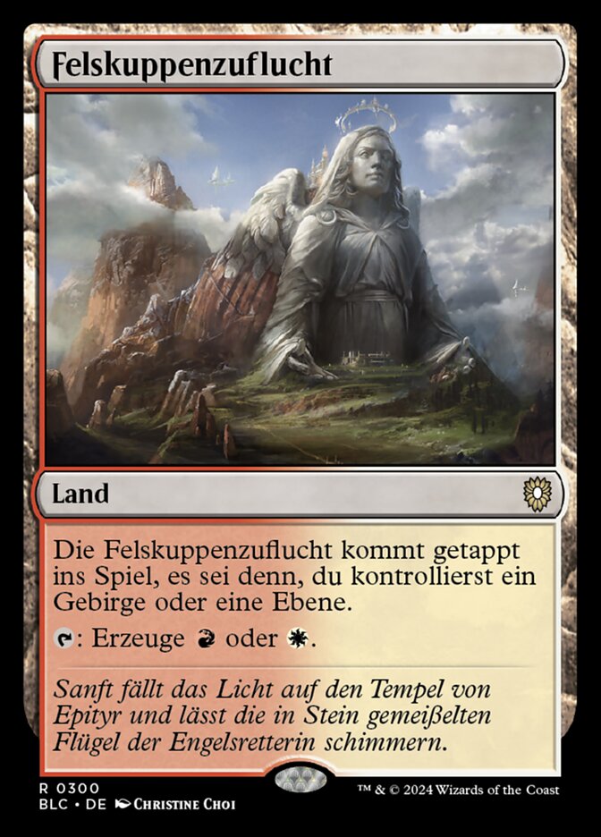 Felskuppenzuflucht