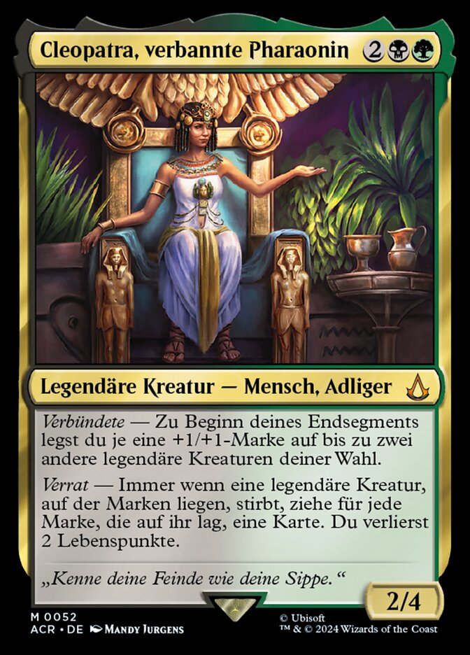 Cleopatra, verbannte Pharaonin