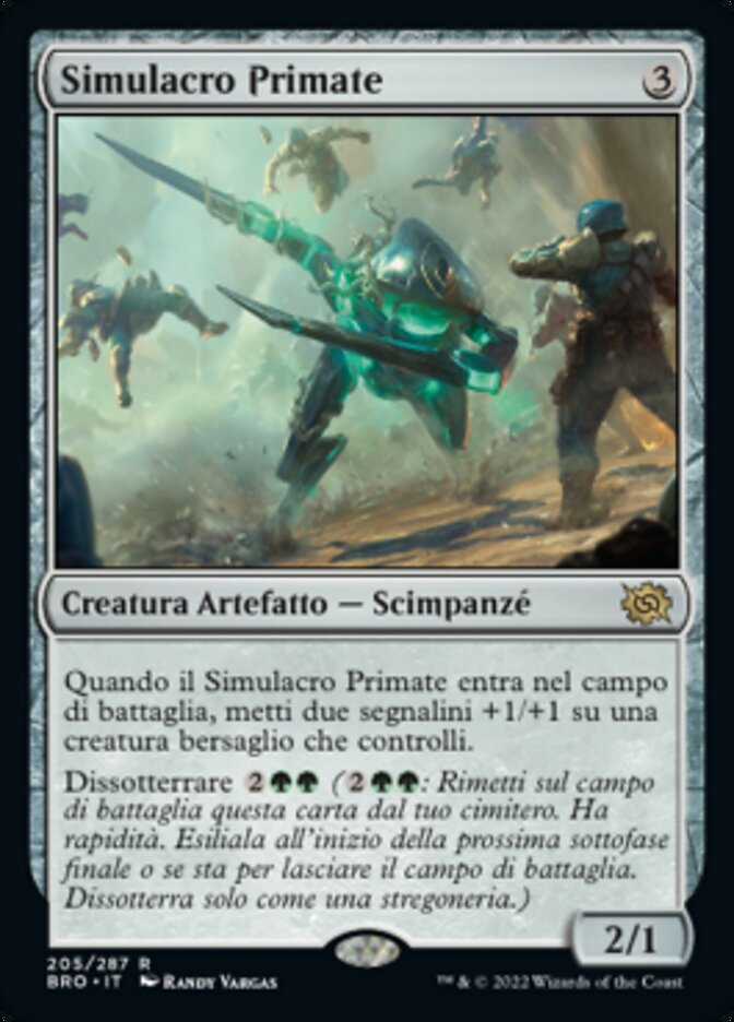 Simulacro Primate