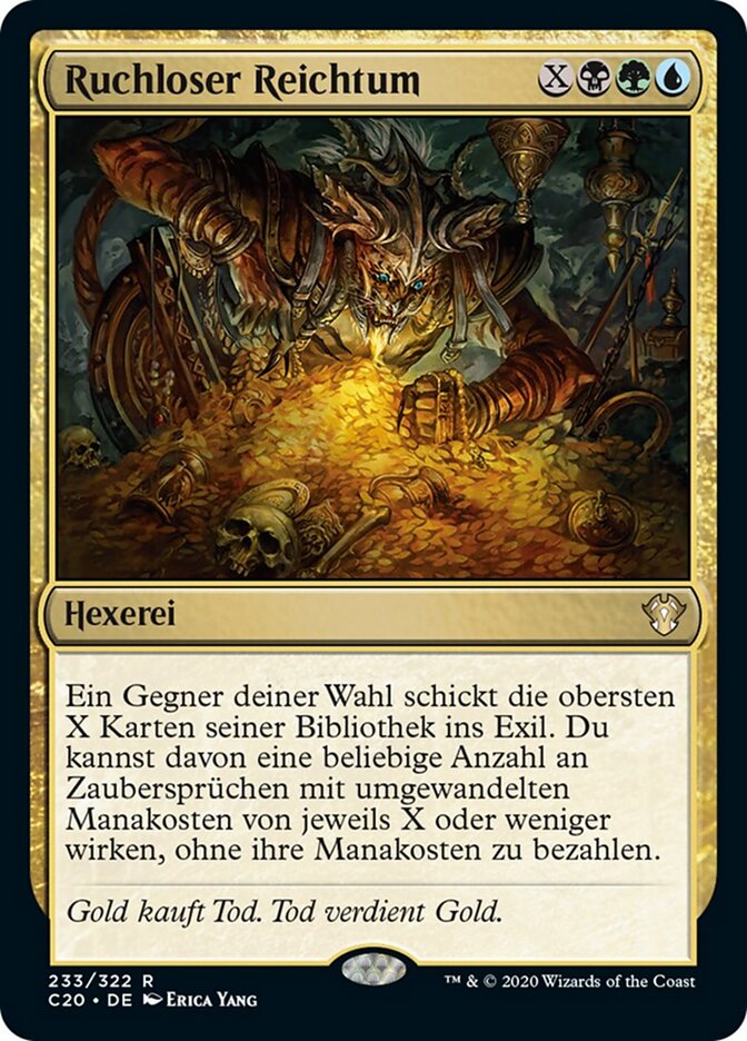 Ruchloser Reichtum