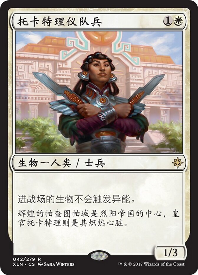 托卡特理仪队兵