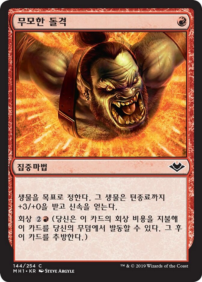 무모한 돌격