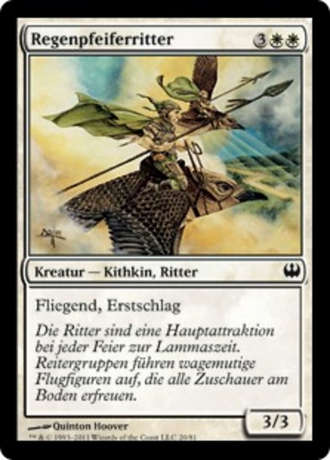 Regenpfeiferritter