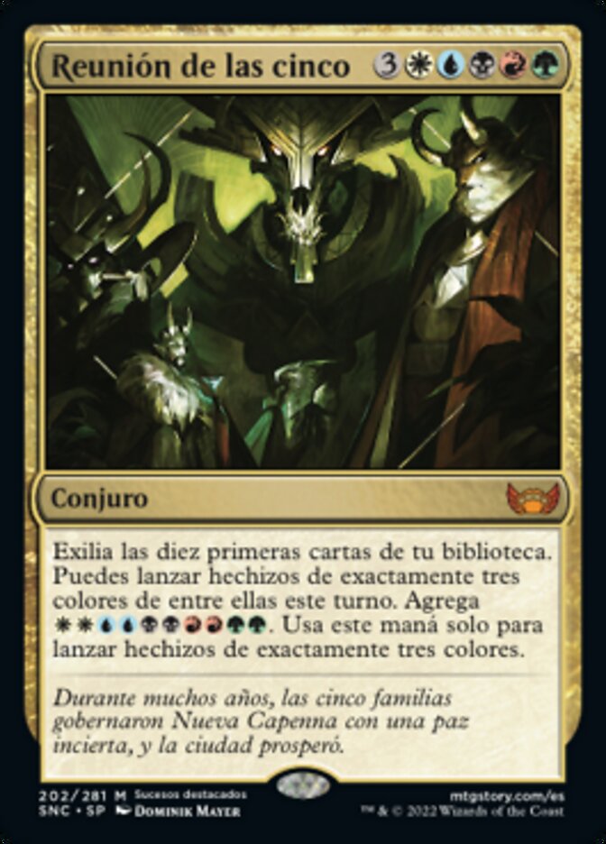 Reunión de las cinco