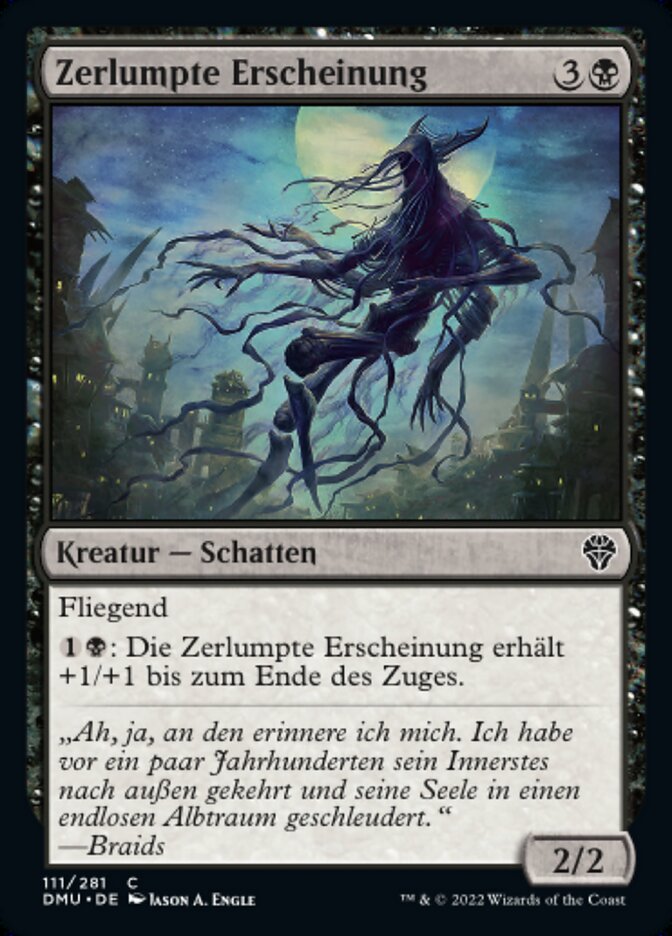 Zerlumpte Erscheinung