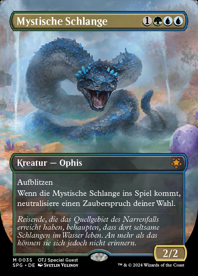 Mystische Schlange