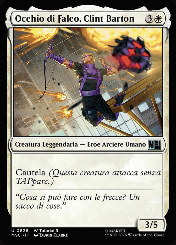 Occhio di Falco, Clint Barton