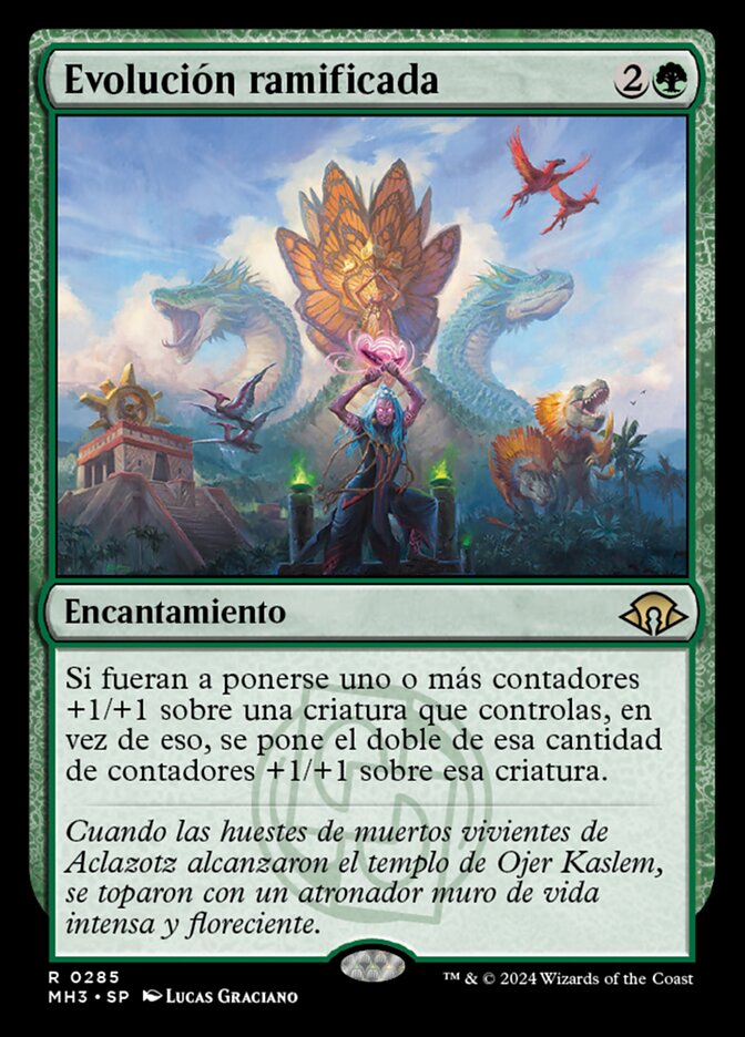 Evolución ramificada