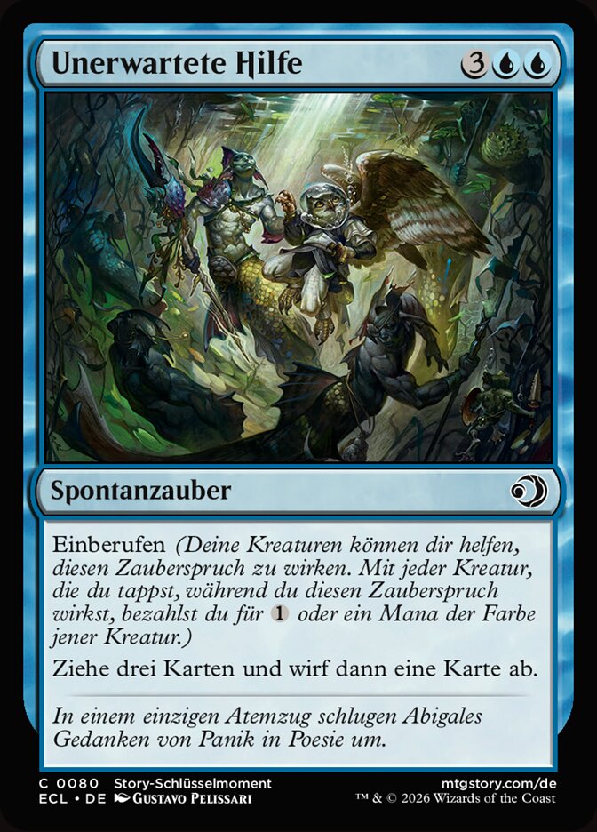 Unerwartete Hilfe