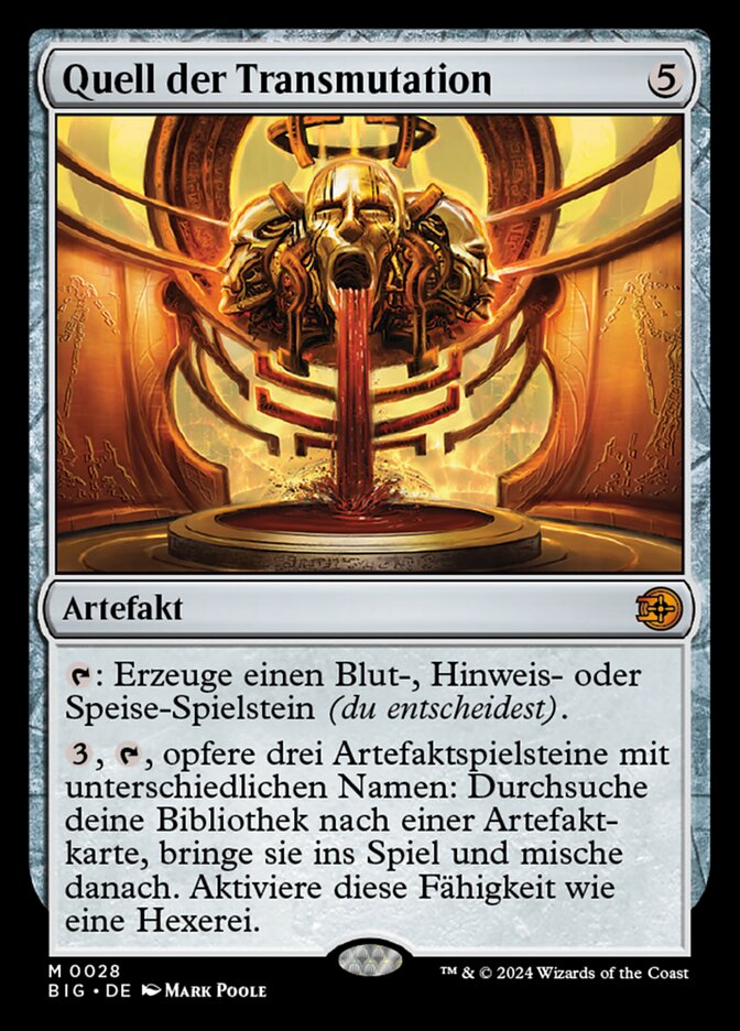 Quell der Transmutation
