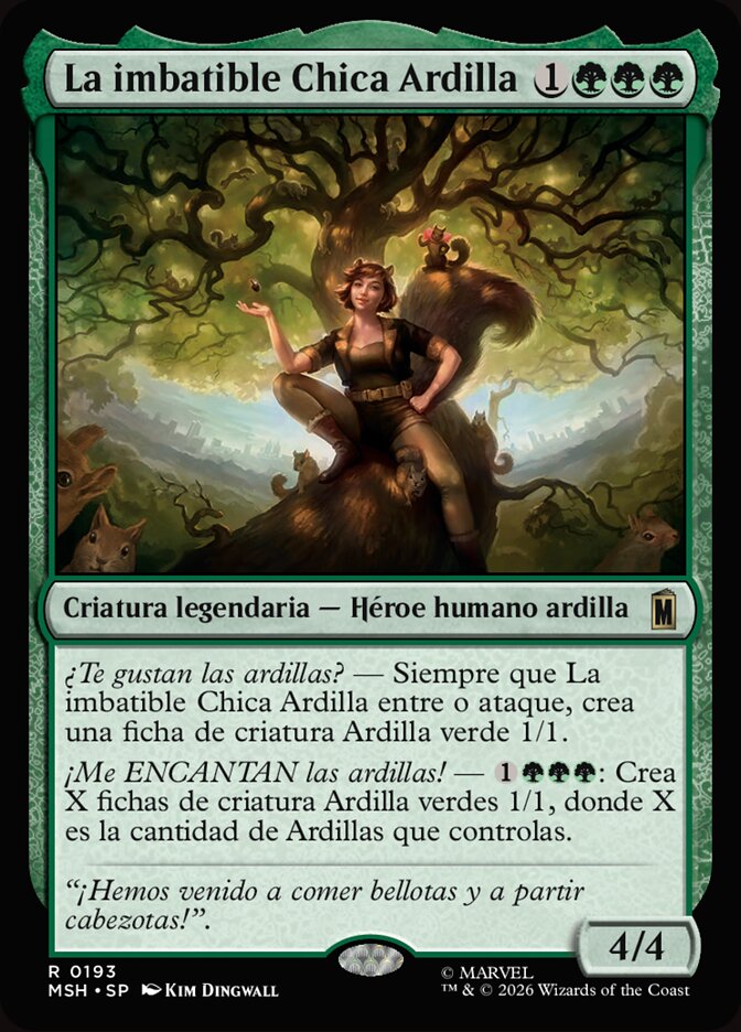 La imbatible Chica Ardilla