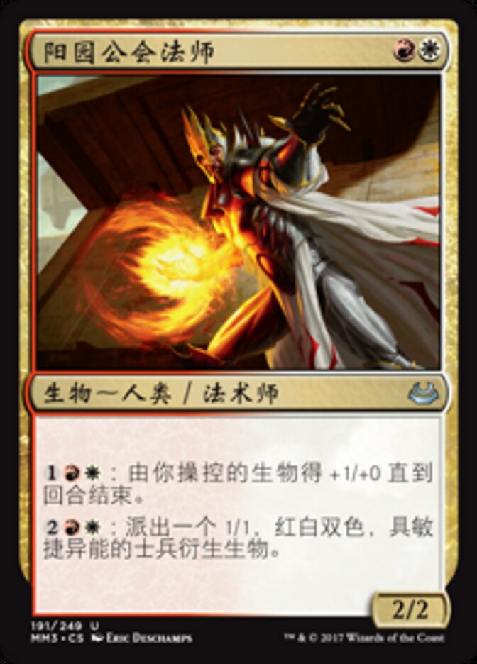 阳园公会法师