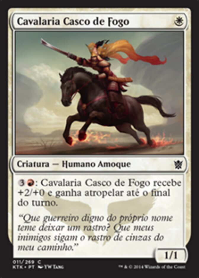 Cavalaria Casco de Fogo