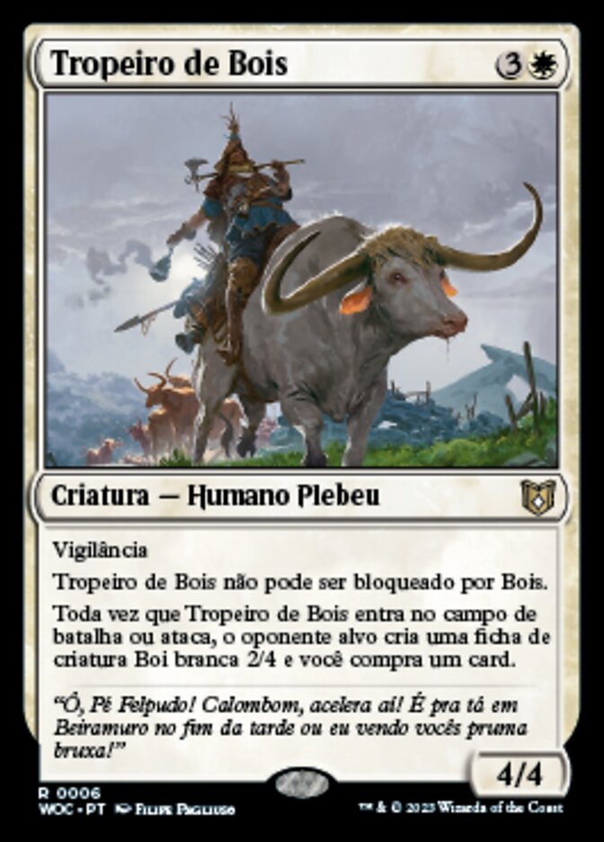 Tropeiro de Bois