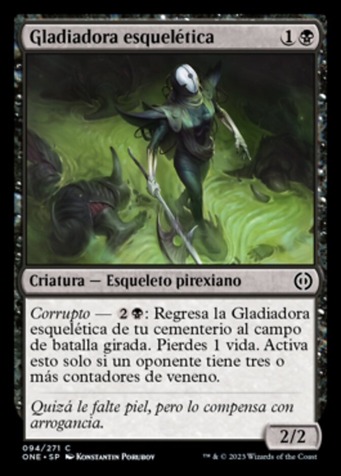 Gladiadora esquelética