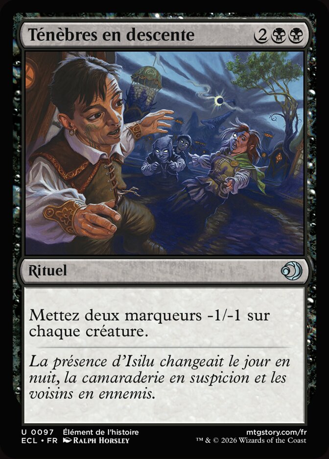 Ténèbres en descente