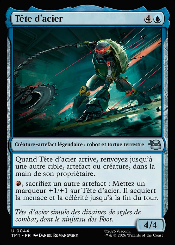 Tête d'acier